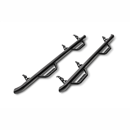 N-Fab Nerf Step Wheel-to-Wheel Side Steps - 3 in SRW, Textured Black, 4 Door | 2021-2025 Ford Bronco