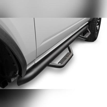 N-Fab Nerf Step Wheel-to-Wheel Side Steps - 3 in SRW, Textured Black, 4 Door | 2021-2025 Ford Bronco