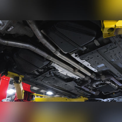 Roush Cat-Back H-Pipe - 2.5 in, 5.0L V8 | 2015-2017 Ford Mustang