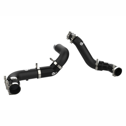 aFe BladeRunner 3 in Aluminum Hot & Cold Charge Pipe Kit - Black | 2016-2018 Ram 1500
