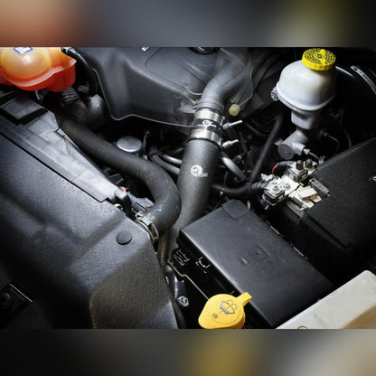 aFe BladeRunner 3 in Aluminum Hot & Cold Charge Pipe Kit - Black | 2016-2018 Ram 1500