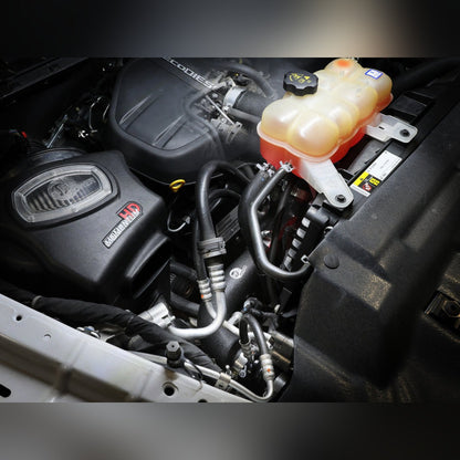 aFe BladeRunner 3 in Aluminum Hot & Cold Charge Pipe Kit - Black | 2016-2018 Ram 1500