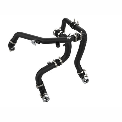 aFe BladeRunner Aluminum Hot & Cold Charge Pipe Kit - Black | 2021-2025 Ford Bronco