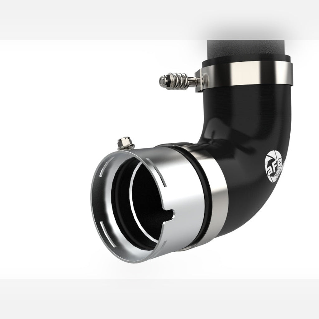 aFe BladeRunner Aluminum Hot & Cold Charge Pipe Kit - Black | 2021-2025 Ford Bronco