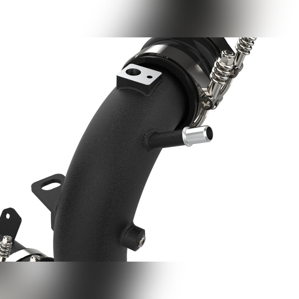 aFe BladeRunner Aluminum Hot & Cold Charge Pipe Kit - Black | 2021-2025 Ford Bronco