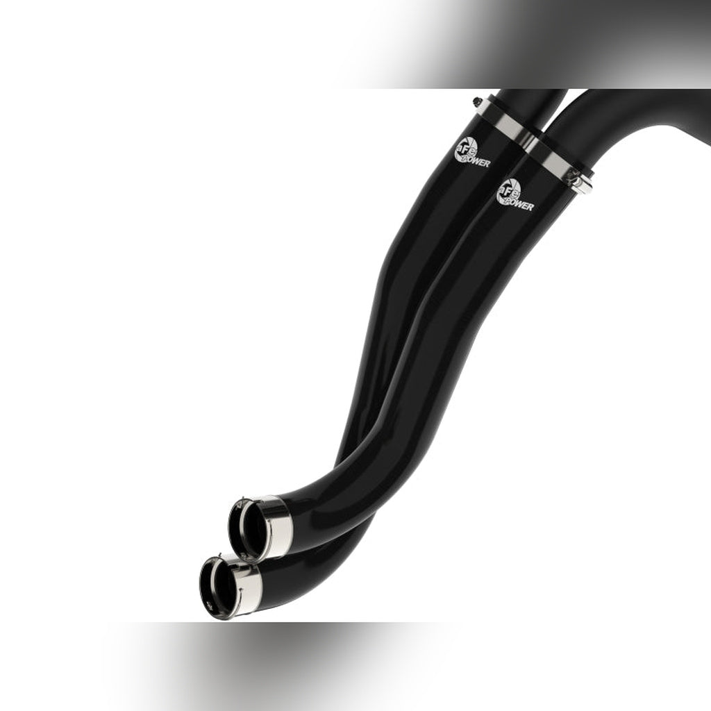 aFe BladeRunner Aluminum Hot and Cold Charge Pipe Kit - Black | 2022-2025 Ford Bronco Raptor