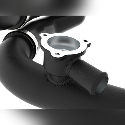 aFe BladeRunner Aluminum Hot and Cold Charge Pipe Kit - Black | 2022-2025 Ford Bronco Raptor
