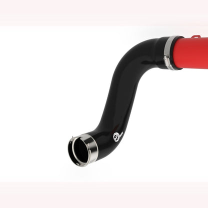 aFe BladeRunner Aluminum Hot and Cold Charge Pipe Kit - Red | 2022-2025 Ford Bronco Raptor