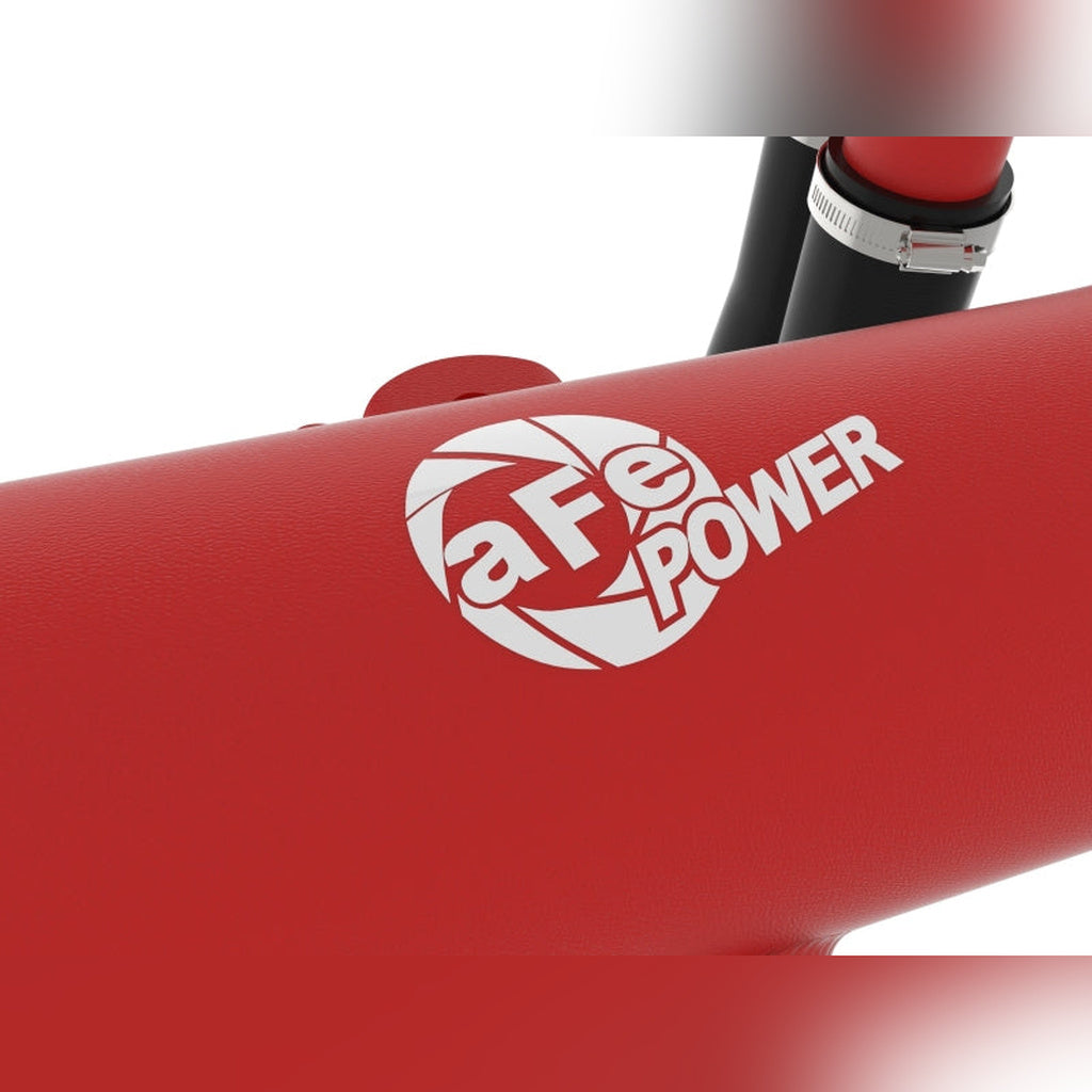 aFe BladeRunner Aluminum Hot and Cold Charge Pipe Kit - Red | 2022-2025 Ford Bronco Raptor