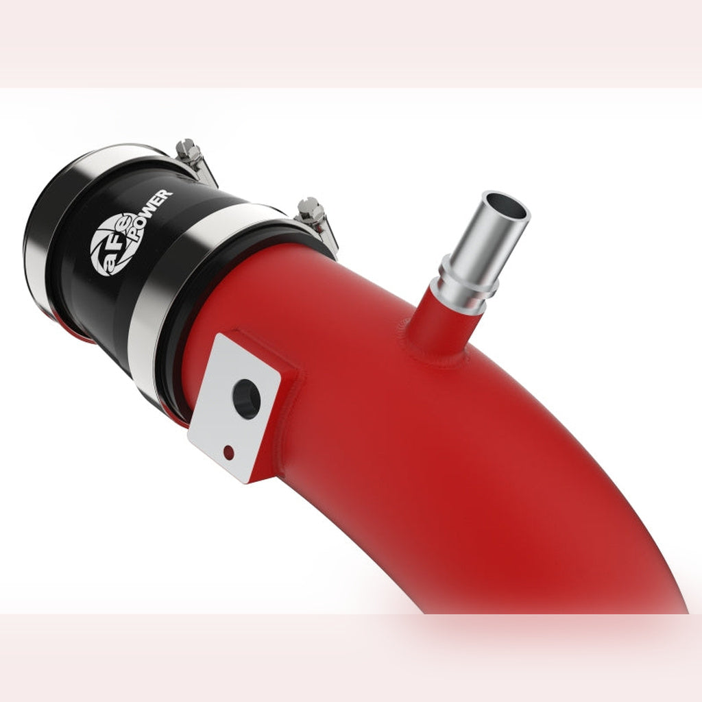 aFe BladeRunner Aluminum Hot and Cold Charge Pipe Kit - Red | 2022-2025 Ford Bronco Raptor