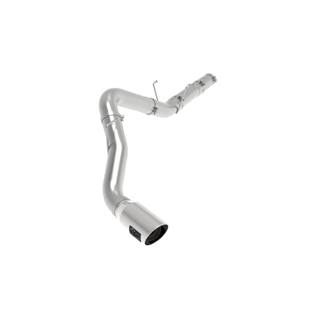 aFe ATLAS DPF-Back Aluminized Steel Exhaust System - 5 in, Polished Tip | 2019-2025 Ram 2500