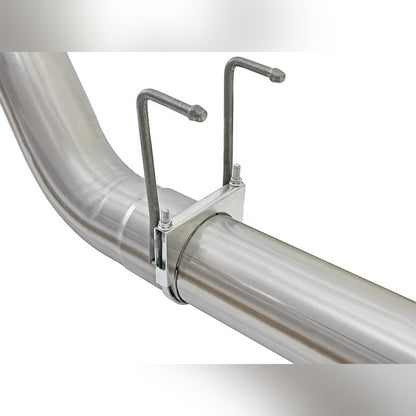 aFe ATLAS DPF-Back Aluminized Steel Exhaust System - 5 in, Black Tip | 2017-2022 Ford F250 Super Duty