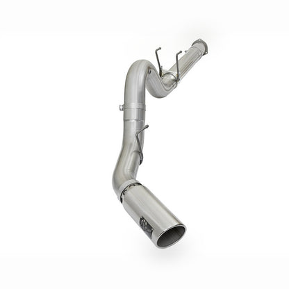 aFe ATLAS DPF-Back Aluminized Steel Exhaust System - 5 in, Polished Tip | 2017-2022 Ford F250 Super Duty