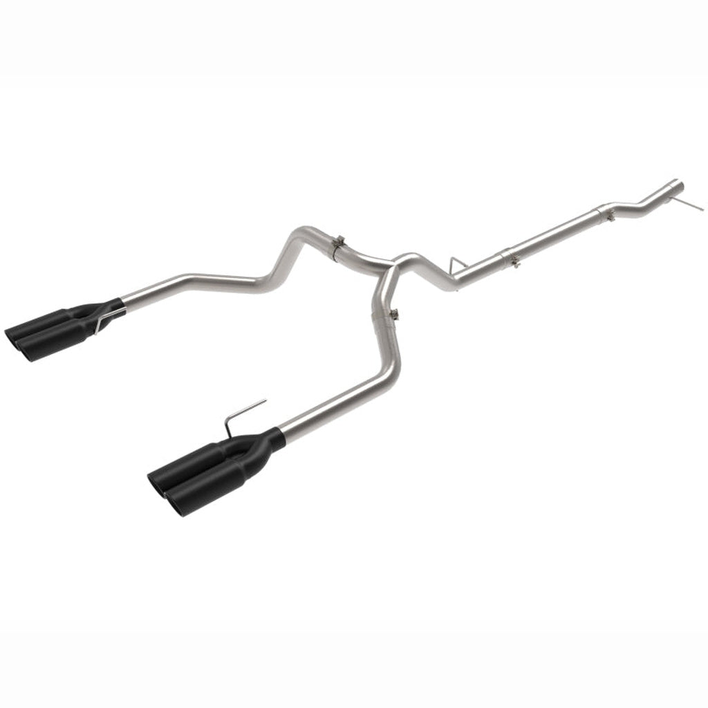 aFe Vulcan Series DPF-Back Exhaust System - 3 in 304 SS, Black Tip | 2023-2025 Chevy Silverado 1500