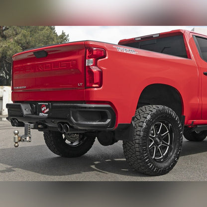 aFe Vulcan Series DPF-Back Exhaust System - 3 in 304 SS, Black Tip | 2023-2025 Chevy Silverado 1500
