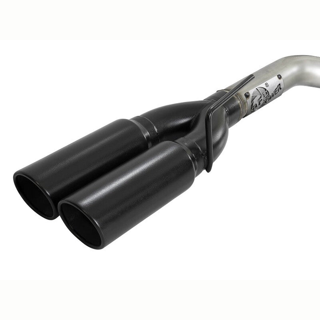 aFe Vulcan Series DPF-Back Exhaust System - 3 in 304 SS, Black Tip | 2023-2025 Chevy Silverado 1500