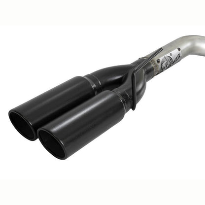 aFe Vulcan Series DPF-Back Exhaust System - 3 in 304 SS, Black Tip | 2023-2025 Chevy Silverado 1500