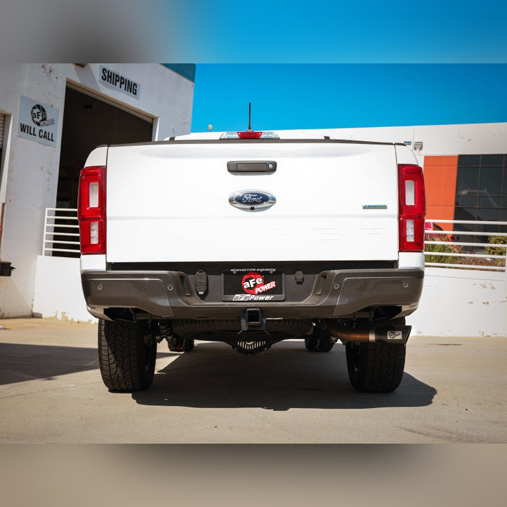 aFe Apollo GT Series 3in 409 SS Axle-Back Exhaust - Black Tips | 2019-2023 Ford Ranger