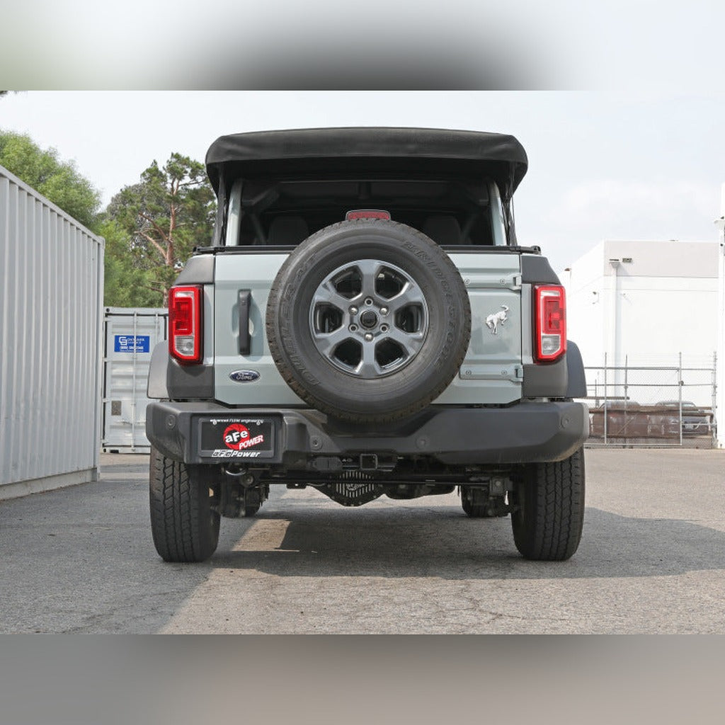 aFe Apollo GT Series 3in 409SS Cat-Back Exhaust - Polished | 2021-2025 Ford Bronco