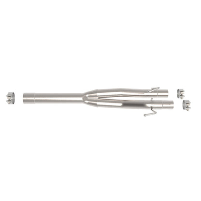 aFe Apollo GT Series 409 Stainless Steel Muffler Delete Pipe - Dual Exhaust | 2009-2018 Ram 1500
