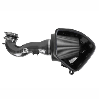aFe Track Series Carbon Fiber Cold Air Intake System w/ Pro Dry S Filters - 5.3L/6.2L | 2019-2026 Chevy Silverado 1500