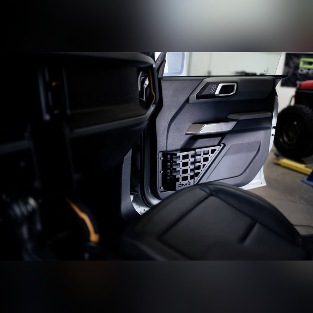 DV8 Offroad Front Door Pocket MOLLE Panels | 2022-2026 Ford Bronco Raptor