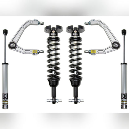 ICON Stage 2 Adjustable Suspension System - 1.5-3.5 in Lift w/ Billet UCA | 2019-2023 GMC Sierra 1500