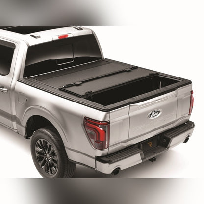 BAK BAKFlip MX4 Hard Folding Bed Cover - 5 ft 7 in Bed w/ EZ-Lift | 2015-2020 Ford F150