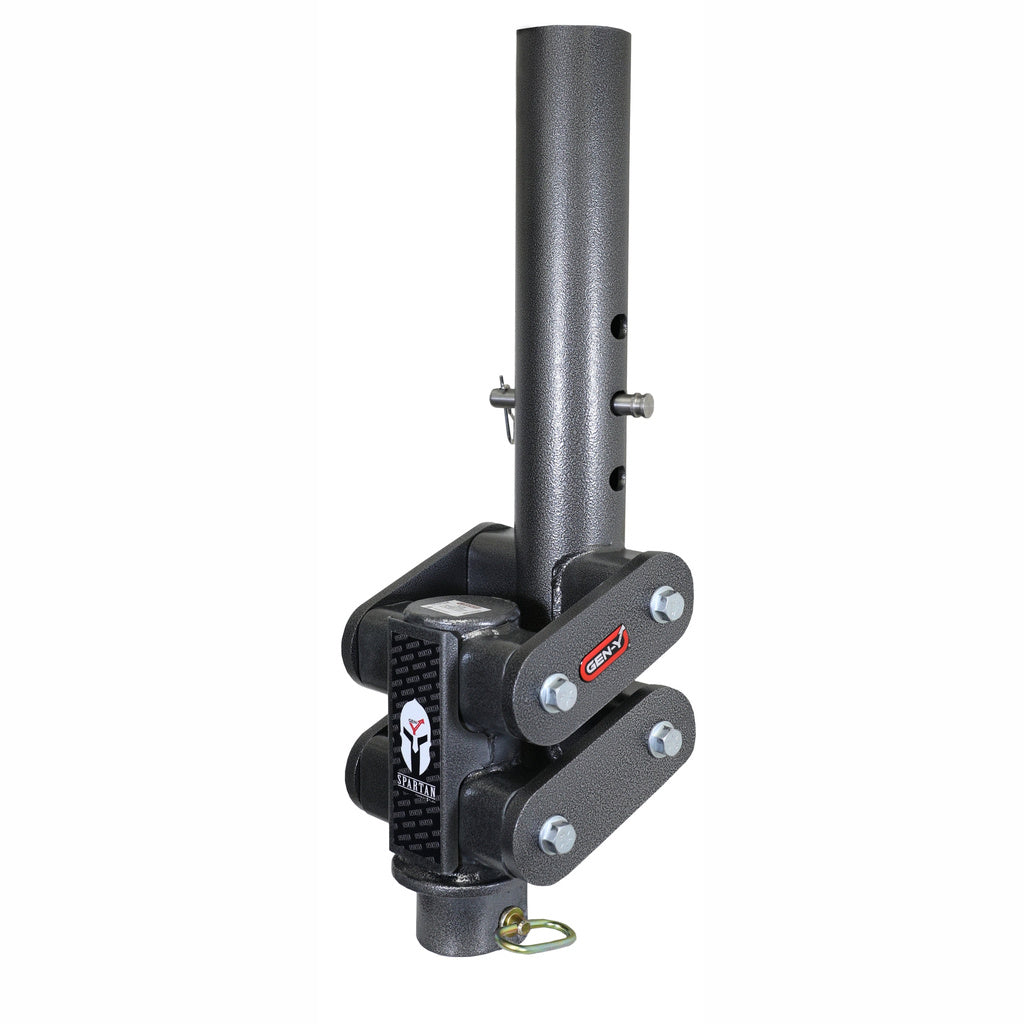 GEN-Y Hitch Spartan Torsion-Flex Gooseneck Coupler 5in Offset - 2-5/16in