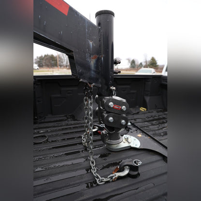 GEN-Y Hitch Spartan Torsion-Flex Gooseneck Coupler 5in Offset - 2-5/16in