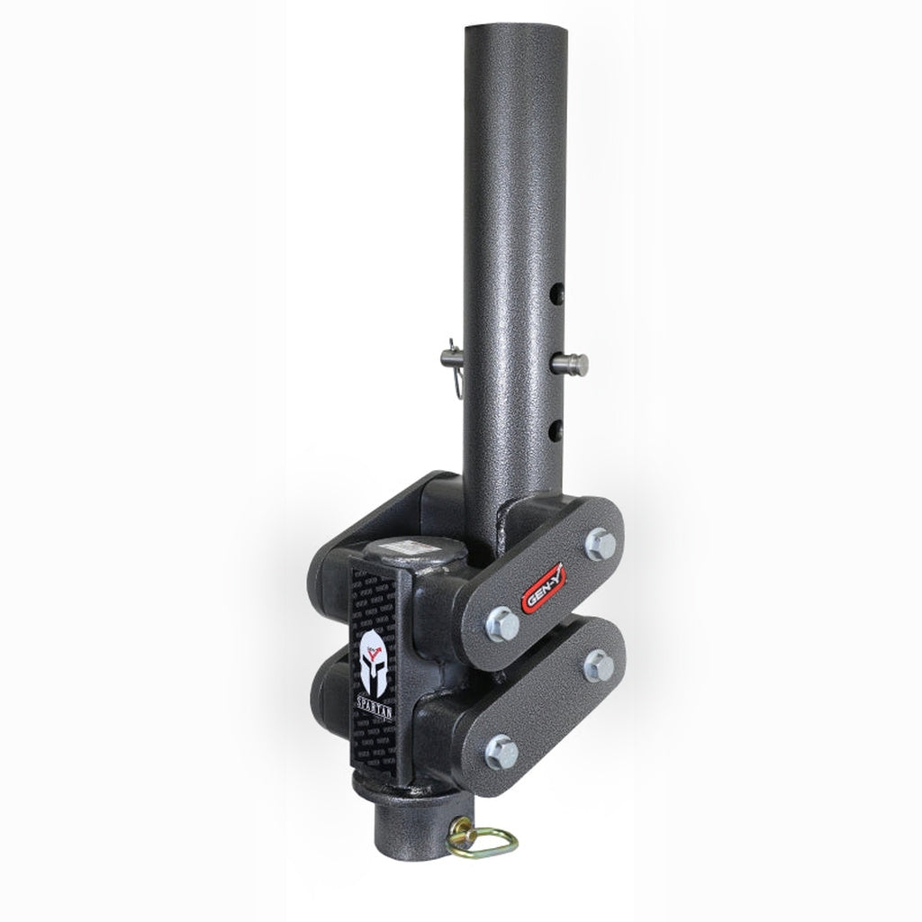 GEN-Y Hitch Spartan Torsion-Flex Gooseneck Coupler 5in Offset - 2-5/16in