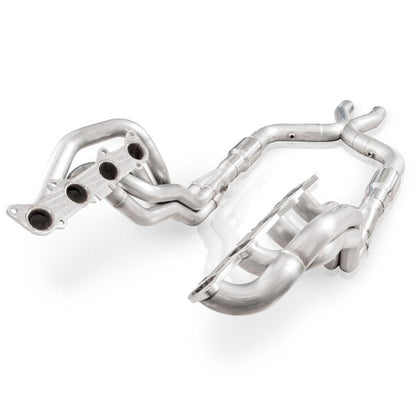 Stainless Works 1-7/8in Long Tube Headers with High-Flow Cats and 3in X-Pipe | 2011-2014 Ford Mustang - Stateside Performance - Headers & Manifolds - Stainless Works - Stainless Works 1-7/8in Long Tube Headers with High-Flow Cats and 3in X-Pipe | 2011-2014 Ford Mustang