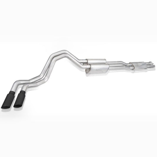 Stainless Works Legend Cat-Back Exhaust System - 304SS w/ 4 in Matte Black Tips | 2020-2022 Chevy Silverado 3500HD - Stateside Performance - Catback - Stainless Works - Stainless Works Legend Cat-Back Exhaust System - 304SS w/ 4 in Matte Black Tips | 2020-2022 Chevy Silverado 3500HD