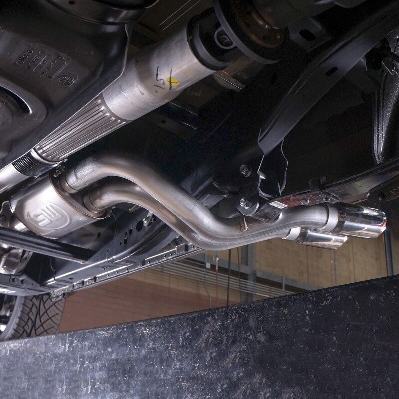 Stainless Works Lightning Exit Catback System w/ 4in Tips | 2015-2017 Ford F150 - Stateside Performance - Catback - Stainless Works - Stainless Works Lightning Exit Catback System w/ 4in Tips | 2015-2017 Ford F150