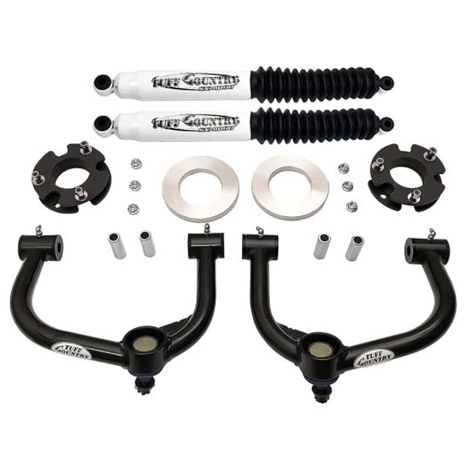 Tuff Country 3" Front Lift Kit w/Ball Joint Upper Control Arms and Shocks | 2021 - 2024 Ford F150 - Stateside Performance - Lift Kit - Tuff Country - Tuff Country 3" Front Lift Kit w/Ball Joint Upper Control Arms and Shocks | 2021 - 2024 Ford F150