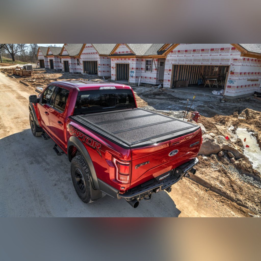 UnderCover Armor Flex Hard Folding Bed Cover - 5 ft 6 in Bed - Black Textured | 2009-2014 Ford F150 - Stateside Performance - Bed Covers - Folding - Undercover - UnderCover Armor Flex Hard Folding Bed Cover - 5 ft 6 in Bed - Black Textured | 2009-2014 Ford F150