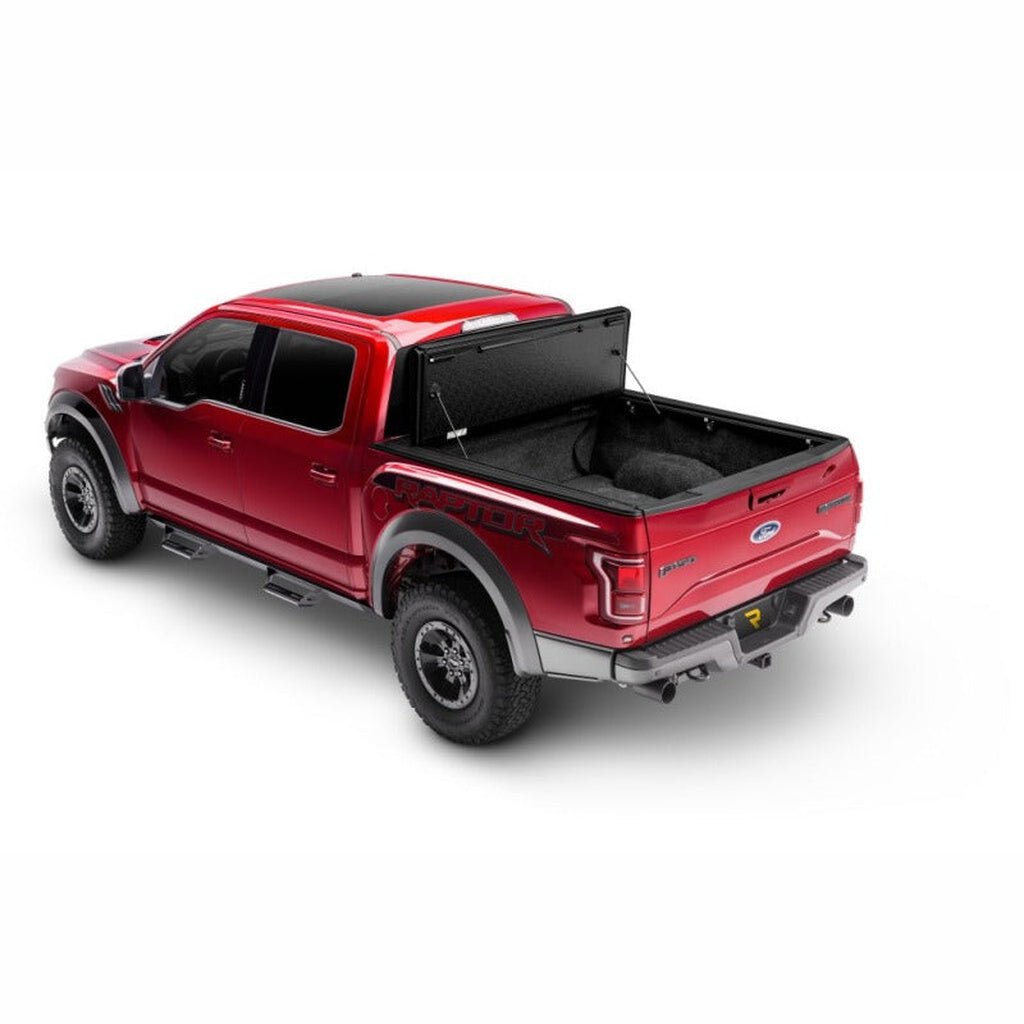 UnderCover Armor Flex Hard Folding Bed Cover - 5 ft 6 in Bed - Black Textured | 2009-2014 Ford F150 - Stateside Performance - Bed Covers - Folding - Undercover - UnderCover Armor Flex Hard Folding Bed Cover - 5 ft 6 in Bed - Black Textured | 2009-2014 Ford F150