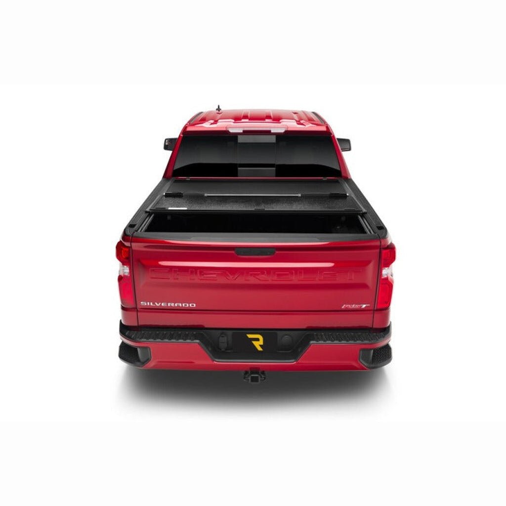 UnderCover Armor Flex Hard Folding Bed Cover - 6 ft 6 in Bed, Black Textured | 2019-2026 Chevy Silverado 1500 - Stateside Performance - Bed Covers - Folding - Undercover - UnderCover Armor Flex Hard Folding Bed Cover - 6 ft 6 in Bed, Black Textured | 2019-2026 Chevy Silverado 1500