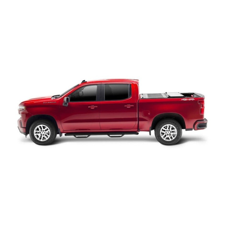 UnderCover Armor Flex Hard Folding Bed Cover - 6 ft 6 in Bed, Black Textured | 2019-2026 GMC Sierra 1500 - Stateside Performance - Bed Covers - Folding - Undercover - UnderCover Armor Flex Hard Folding Bed Cover - 6 ft 6 in Bed, Black Textured | 2019-2026 GMC Sierra 1500