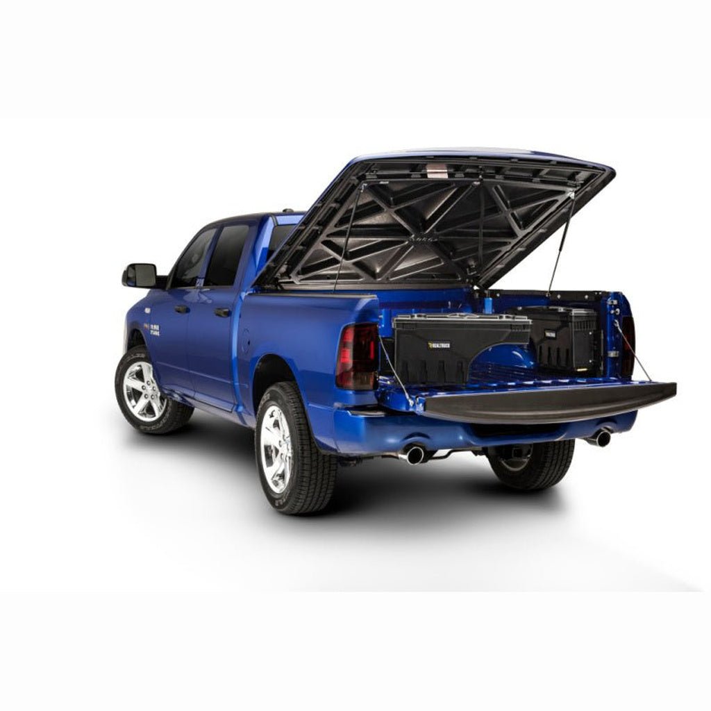 UnderCover Swing Case Driver Side Truck Bed Storage Box - Black Smooth | 2019-2026 GMC Sierra 1500 - Stateside Performance - Truck Boxes & Storage - Undercover - UnderCover Swing Case Driver Side Truck Bed Storage Box - Black Smooth | 2019-2026 GMC Sierra 1500