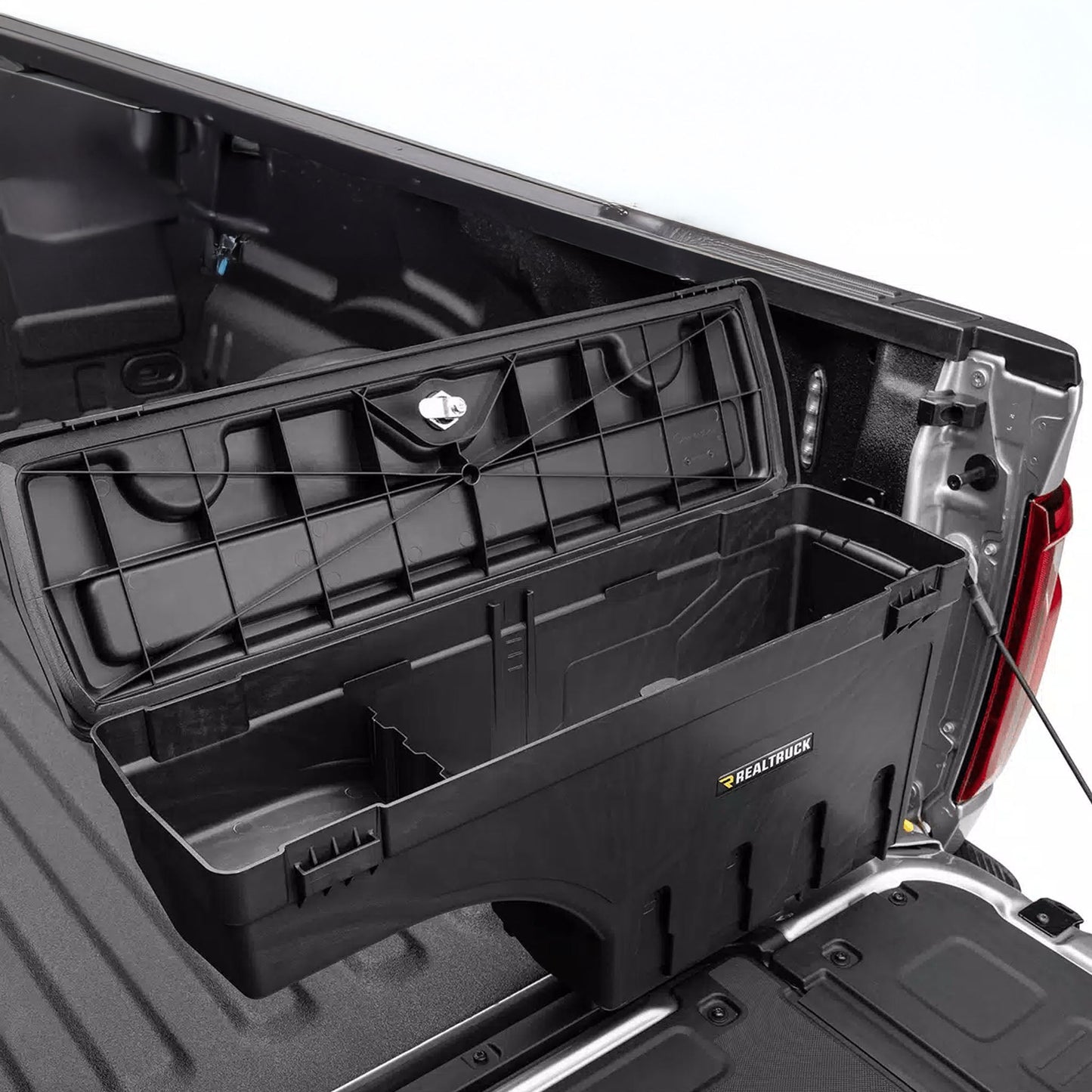 UnderCover Swing Case Truck Bed Tool Box - Drivers Side | 2021 - 2025 Ford F150 - Stateside Performance - Tool Boxes - UnderCover - UnderCover Swing Case Truck Bed Tool Box - Drivers Side | 2021 - 2025 Ford F150