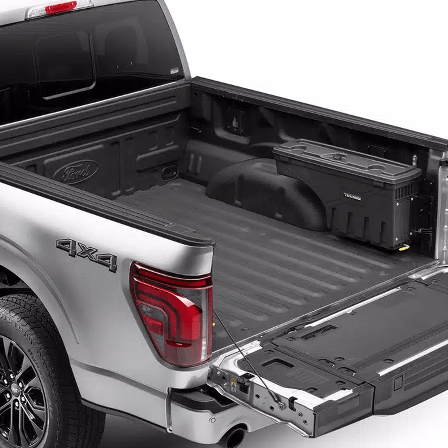 UnderCover Swing Case Truck Bed Tool Box - Passenger Side | 2015 - 2020 Ford F150 - Stateside Performance - Tool Boxes - UnderCover - UnderCover Swing Case Truck Bed Tool Box - Passenger Side | 2015 - 2020 Ford F150