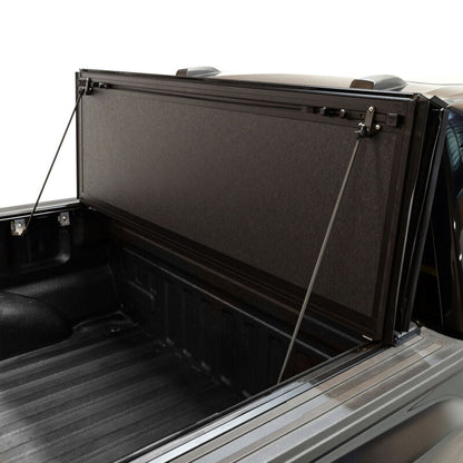 Westin 5ft 7in Hard Tri-Fold Tonneau Cover - Black | 2021-2026 Ford F150 - Stateside Performance - Tonneau Covers - Hard Fold - Westin - Westin 5ft 7in Hard Tri-Fold Tonneau Cover - Black | 2021-2026 Ford F150