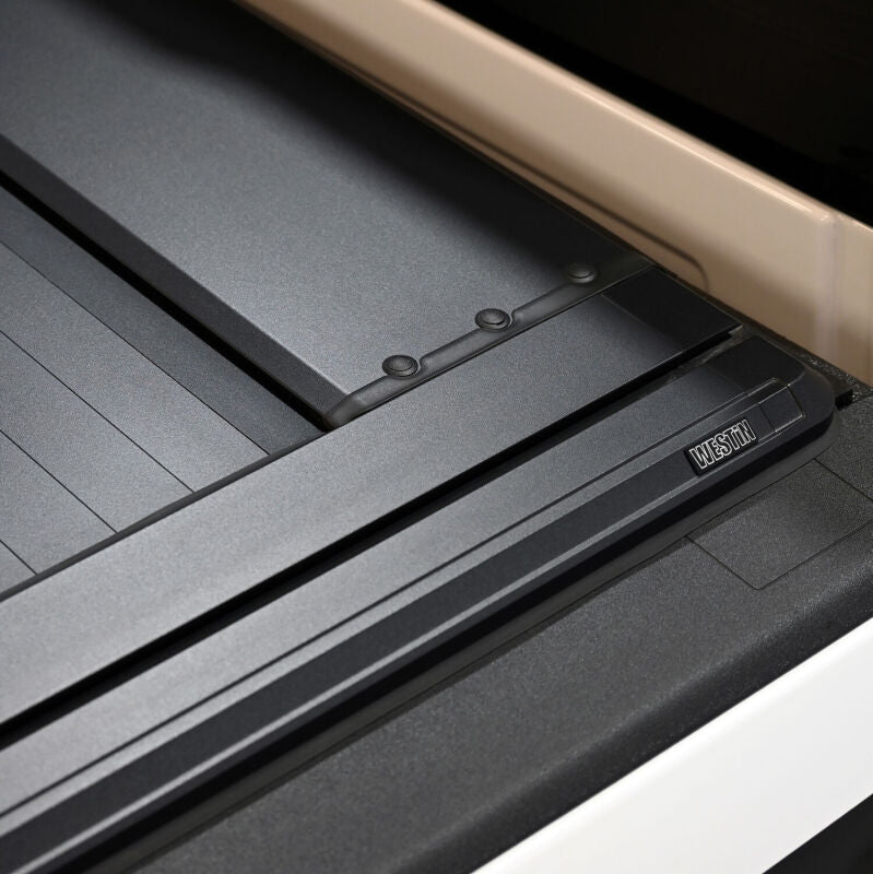Westin Electric Retractable Bed Cover - 6 ft 4 in Bed, Black | 2019-2025 Ram 2500 - Stateside Performance - Tonneau Covers - Retractable - Westin - Westin Electric Retractable Bed Cover - 6 ft 4 in Bed, Black | 2019-2025 Ram 2500