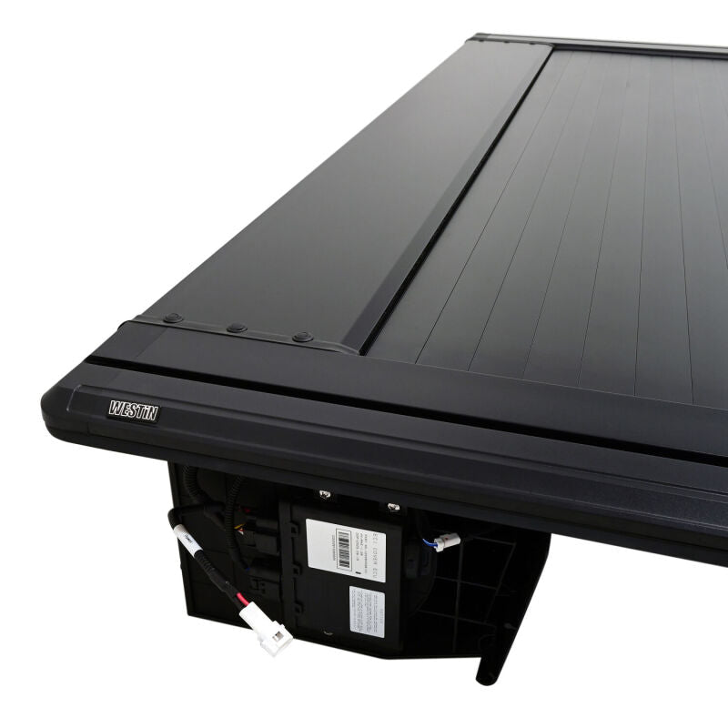 Westin Electric Retractable Bed Cover - 6 ft 4 in Bed, Black | 2019-2025 Ram 3500 - Stateside Performance - Tonneau Covers - Retractable - Westin - Westin Electric Retractable Bed Cover - 6 ft 4 in Bed, Black | 2019-2025 Ram 3500