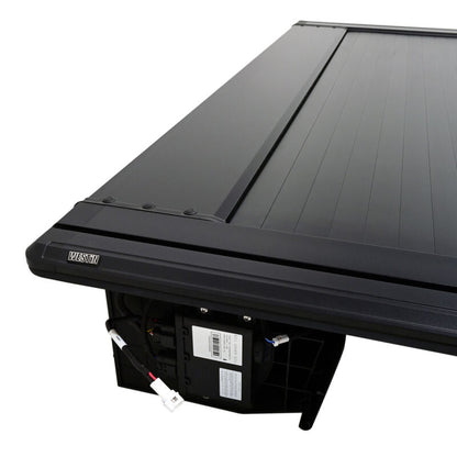 Westin Electric Retractable Bed Cover - 6 ft 4 in Bed, Black | 2019-2025 Ram 3500 - Stateside Performance - Tonneau Covers - Retractable - Westin - Westin Electric Retractable Bed Cover - 6 ft 4 in Bed, Black | 2019-2025 Ram 3500