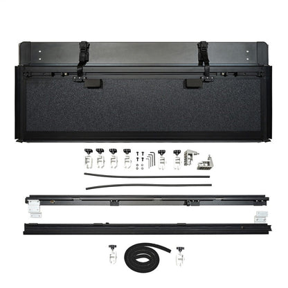 Westin Hard Tri-Fold Tonneau Cover - 6 ft 6 in Bed - Black | 2015-2020 Ford F150 - Stateside Performance - Tonneau Covers - Hard Fold - Westin - Westin Hard Tri-Fold Tonneau Cover - 6 ft 6 in Bed - Black | 2015-2020 Ford F150
