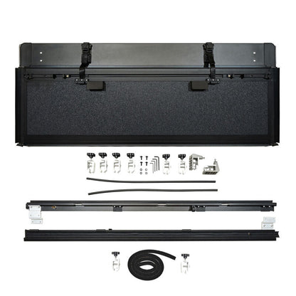 Westin Hard Tri-Fold Tonneau Cover - 6 ft 6 in Bed - Black | 2015-2020 Ford F150 - Stateside Performance - Tonneau Covers - Hard Fold - Westin - Westin Hard Tri-Fold Tonneau Cover - 6 ft 6 in Bed - Black | 2015-2020 Ford F150