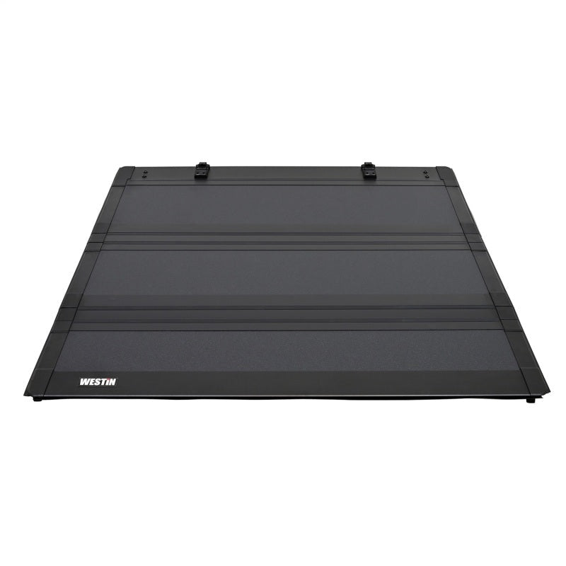 Westin Hard Tri-Fold Tonneau Cover - 6 ft 6 in Bed - Black | 2015-2020 Ford F150 - Stateside Performance - Tonneau Covers - Hard Fold - Westin - Westin Hard Tri-Fold Tonneau Cover - 6 ft 6 in Bed - Black | 2015-2020 Ford F150