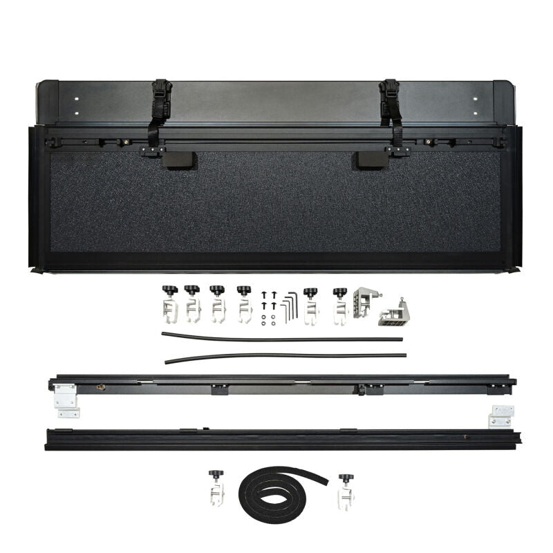 Westin Hard Tri-Fold Tonneau Cover - 6 ft 6 in Bed - Black | 2021-2025 Ford F150 - Stateside Performance - Tonneau Covers - Hard Fold - Westin - Westin Hard Tri-Fold Tonneau Cover - 6 ft 6 in Bed - Black | 2021-2025 Ford F150